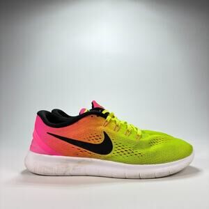 Nike Free RN OC Multicolor Lightweight Running Shoes Sneakers Women's Size 7.5